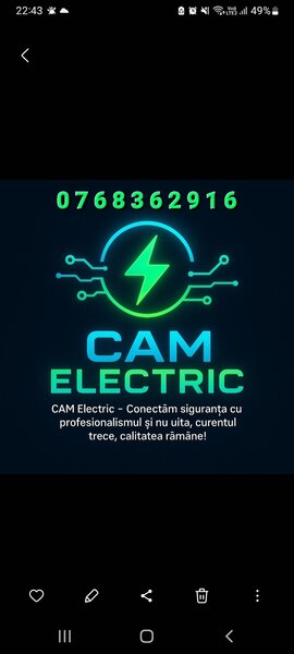 Electrician - CAM Electric – Conectam siguranta cu profesionalismul!